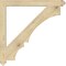 Ekena Millwork Balboa Arts & Crafts Rough Sawn Bracket, Douglas Fir, 4"W x 46"D x 46"H BKT04X46X46BOA03RDF - alternate 2